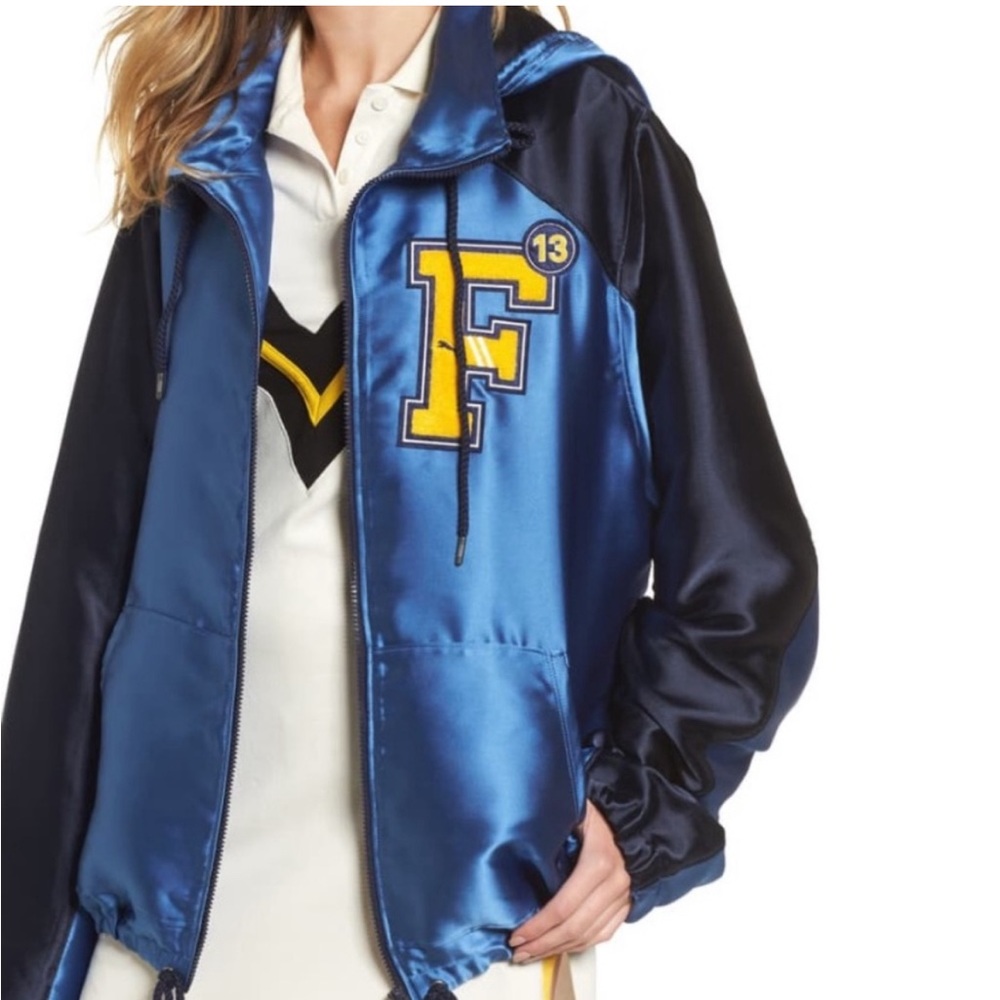 Puma x Fenty Hooded Varsity jacket
